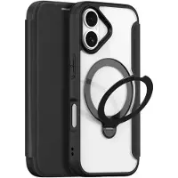 DUX iPhone 17 Skin X Pro magnetisk flip-deksel - svart