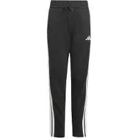 Adidas Bukser - JG 3S FT PT 280 - Black/White - - 14 år (164) - Bukser - bomull