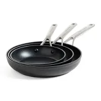 KitchenAid Forged Hardened Aluminium Frypan Grytesett 3 Enheter