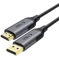 Tech-Protect UltraBoost DisplayPort / HDMI 2.0-kabel 4K 60 Hz 2 m - svart