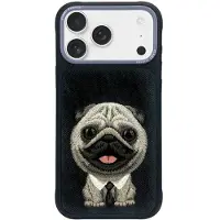 Nimmy Big Eyed Pet 2.0 hundeetui til iPhone 17 Pro Max – svart