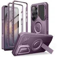 Tech-Protect Kevlar MagSafe-etui i 2-pakning til Samsung Galaxy S26 Ultra – svart