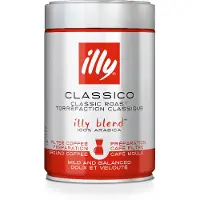 Illy Classico filterkaffe, 250 g malt