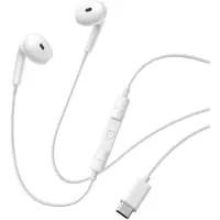 Baseus Encok CZ19 Wired In-Ear Headphones - White