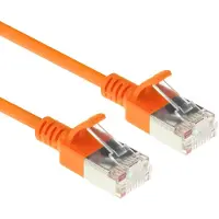 ACT Dc7110 U/ftp Slimline 360° Cat6a Nettverkskabel 1.5 M