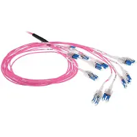 ACT Dc5506 Om4 Preterm 24f Lc Polarity Twist Fiberoptisk Kabel 30 M