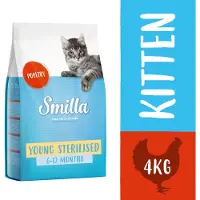 Smilla Young Sterilised med fjærkre - 4 kg