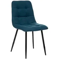 Atmosphera Créateur d'intérieur® Spisestuestol SIRAC blå 45x55x84