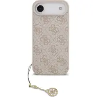 GUESS iPhone Air 4G Charm Hybrid-deksel - MagSafe-kompatibel - Rosa