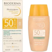 Bioderma Photoderm Nude Touch Mineral SPF 50+ PA++++ (Veldig lys) 40 ml