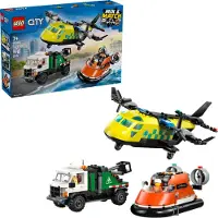 LEGO Fly-, servicebil- og luftputebåt-remix 60505