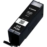 Canon PGI-550PGBK - 15 ml - svart - original - blister med sikkerhet - blekkbeholder - for PIXMA iP8750, iX6850, MG5550, MG5650, MG5655, MG6450, MG6650, MG7150, MG7550, MX725, MX925