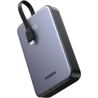 UGREEN Power Bank 20000mAh 22.5W with Integrated USB-C Cable - 20000 mAh