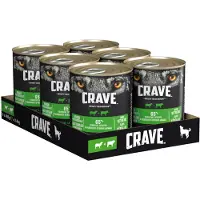 Crave Adult våtfôr 6 x 400 g - Lam og okse