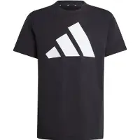 Adidas T-skjorte - J BL Tee 160 - Svart/Hvit m. Logo - - 12 år (152) - T-skjorte