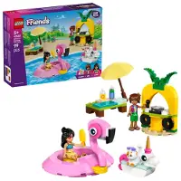 LEGO Poolparty med enhjørning og flamingo 42658