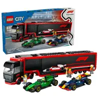 LEGO City 60445 F1-trailer med F1 RB20 og AMR24