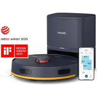 Philips HomeRun 2000 Series XU2000 - Støvsuger - robotlignende - uten pose - mørk blå - 1 batteri