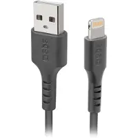 SBS TECABLEUSBIP589K USB-A - Lightning-kabel 1 m MFi-sertifisert - svart
