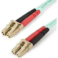StarTech.com Aqua Om4 Dupleks Multimode Fiberoptisk Kabel 2 M