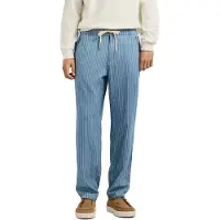 Pepe Jeans for man. PM2084733 Helix Chino Stripe blue trousers (33/32), Casual, Cotton