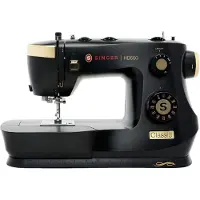 SINGER Classic HD500 - Symaskin - 23 sting - 1 enkeltskrittsknappehull - svart