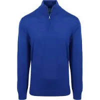 KING Essentials "Michael" Half-Zip Genser Merino Kongeblå Blå Mørkeblå Størrelse