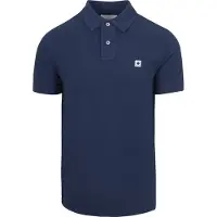 KING Essentials The Rene Poloskjorte Navy Blå ørkeblå Størrelse