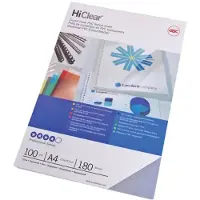 GBC Indbindingsomslag GBC HiClear A3 (297x420 mm) 300 micron klar - (100 stk.)