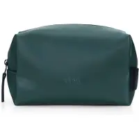 Rains unisex. 15580 Wash Small green toiletry bag (OSFA), Casual, Polyurethane