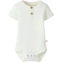 Lil´ Atelier Lil' Atelier Body k/e - Noos - NbmDolan - Coconut Melk - - 56 - Kortermet body