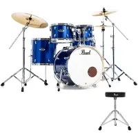 Pearl Export EXX 20 Fusion Drum Kit High Voltage Blue