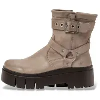 Art for woman. 1176711EW003_039 Brown Leather Ankle Boots 1767 (36), 1 to 3 cm, Zip, Casual