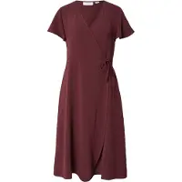 Vila Lovie Wrap Kortermet Midi-kjole