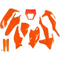 Ufo Ktm Exc 250 17 Ktkit523f@fflu Plastsett