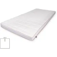 Borg Living U-splittet topmadras ekstra lengde 180x210 cm 8 cm høy - NASA Memoryskum - Ergonomisk topmadras - trykkavlastende madrass