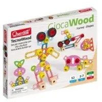 Quercetti konstruksjonssett Techno Wood Premium Ludzik (040-0733)