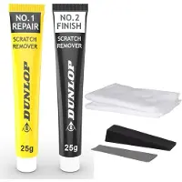 Dunlop Reparasjonssett / ripefjerner for billakk med polish og finish - fungerer også på metallic-lakk