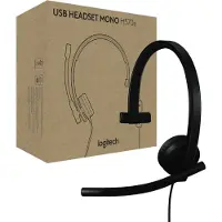 Logitech H570e Wired Usb-c On-ear Certified Microsoft Devices Monaurale Hodetelefoner