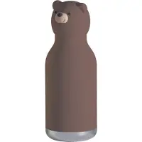 Asobu Termo flaske - Udyret - 460 ml - Brown Bear - - OneSize - Termo flaske