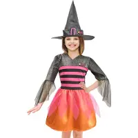 Ciao Srl. Kostymer - Barbie Heks - Barbie Strega Glamour - Ciao Srl. - 5-7 år (110-122) - Kostymer