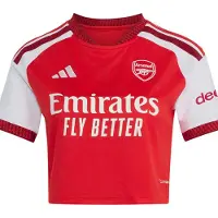 Adidas Arsenal Fc 26/27 Cropped Hjem Kvinners T-skjorte Med Korte Ermer