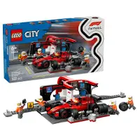 LEGO City Formula 1 Pit Stop And Ferrari Team Byggespill