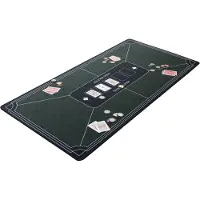 Quint Pokermatte grønn 118x59 cm
