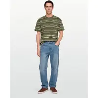 Dickies East Liberty Stripe Kortarmet T-skjorte
