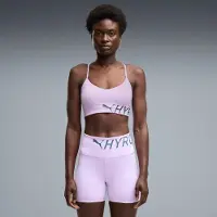 Puma x HYROX Strappy PWRMODE Sports Bra Women, Clothing, Light Lavender, 3XL