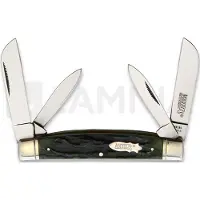 Marbles Congress Green Stag Bone foldekniv
