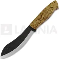 Brisa Nessmuk 125 kniv, stabilized curly birch
