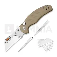 Kizer Cutlery C01C Uti 2 foldekniv, Brown G-10 & Bead Blast