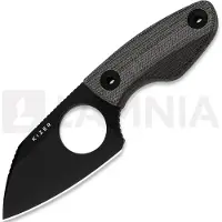 Kizer Cutlery Nightjar AUS-10 kniv, Black Norplex Ultrex, Black Stonewash PVD